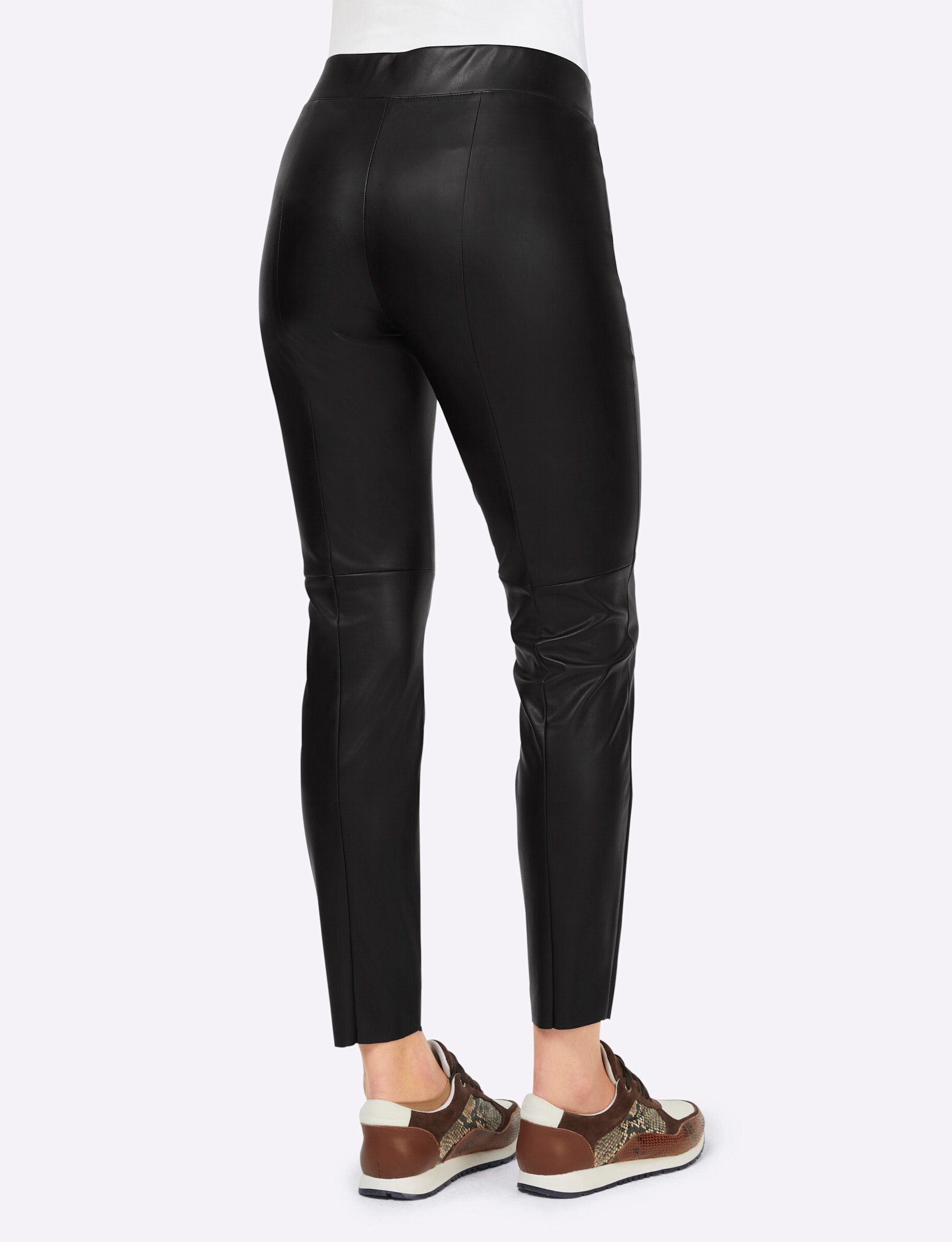 heine Jerseyhose Lederimitat-Leggings normal