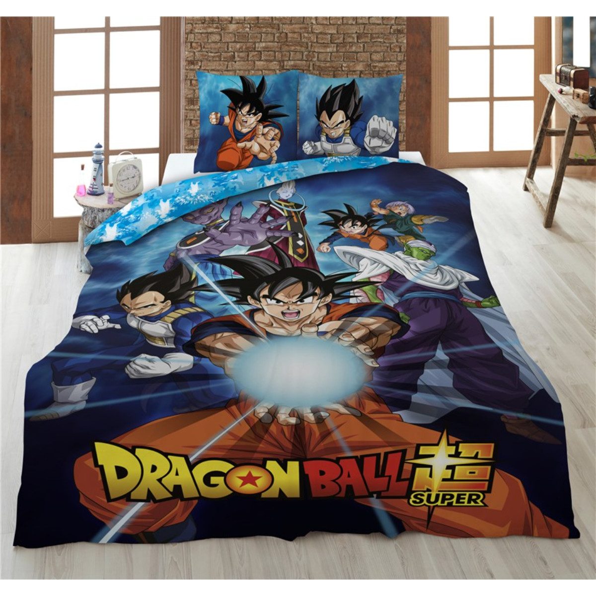 Aymax sprl Bettwäsche Dragon Ball Z 140x200 cm + Kissenbezug 63x63 cm Kinde günstig online kaufen