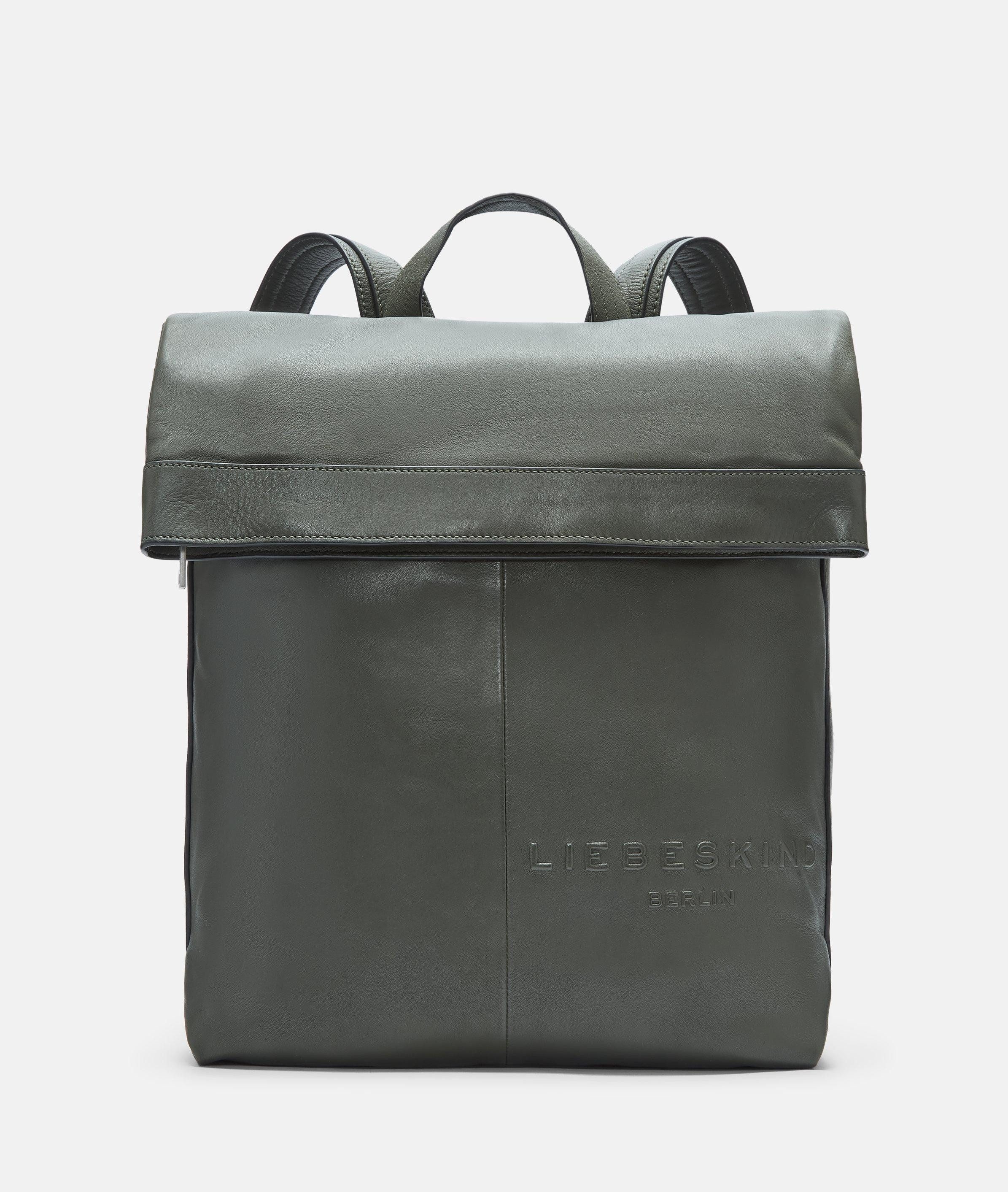 Liebeskind Berlin Rucksack Rucksack, Großer Backpack aus Schafsleder