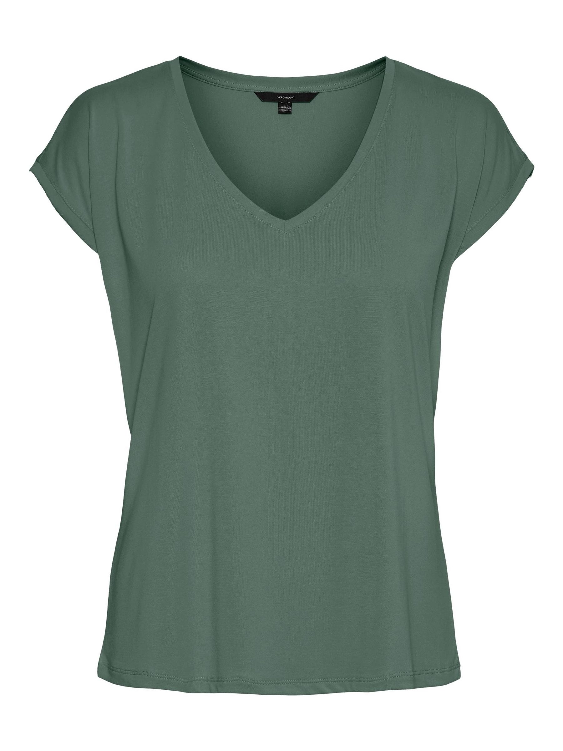 Vero Moda T-Shirt VMFILLI SS V-NECK günstig online kaufen