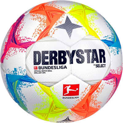 Derbystar Fußball Fußball Bundesliga Brilliant APS 2022/2023, Offizieller Matchball für 1. und 2. Bundesliga 2022/2023