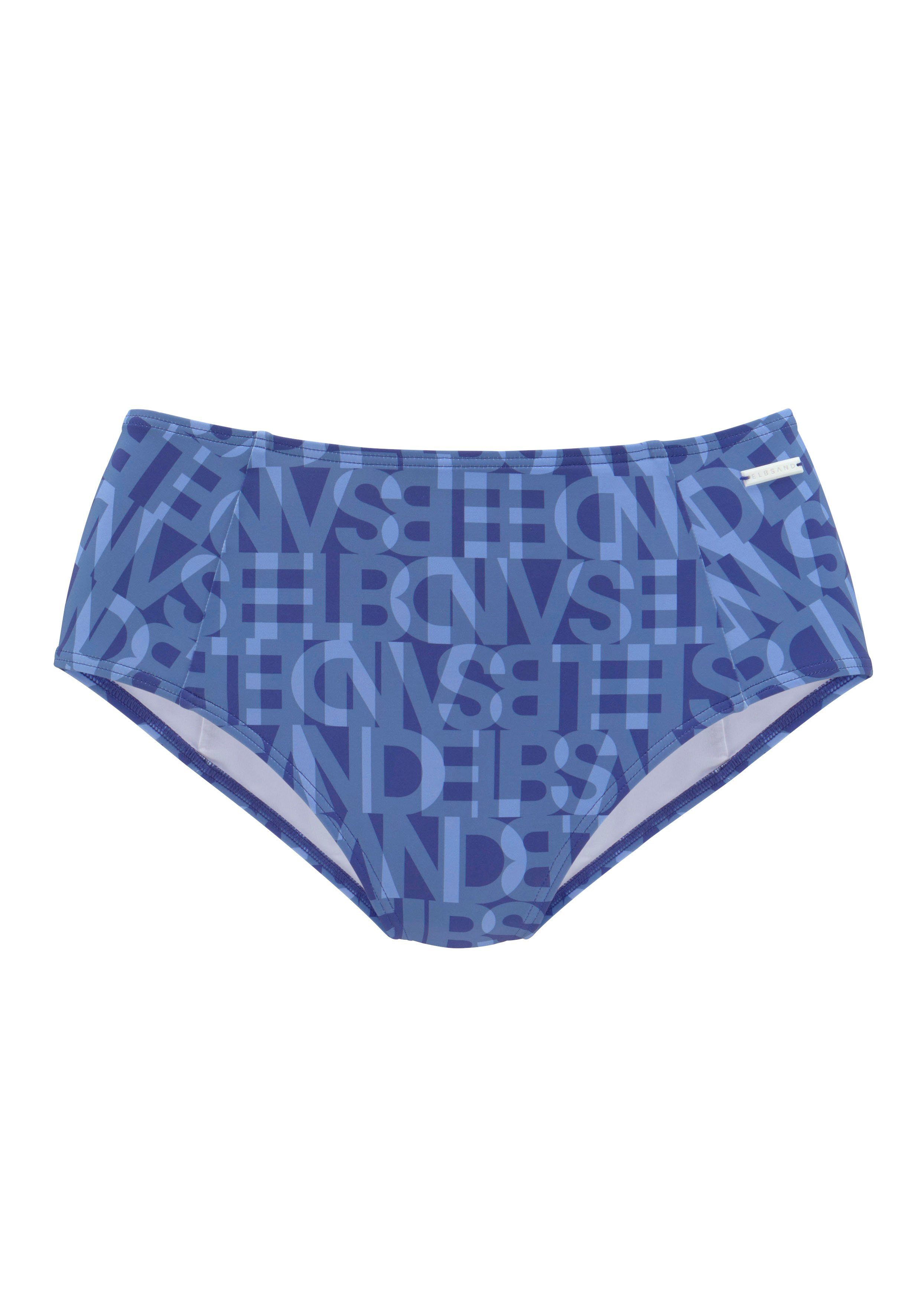ELBSAND Bikini-Hose Letra mit tollem Wording mehr