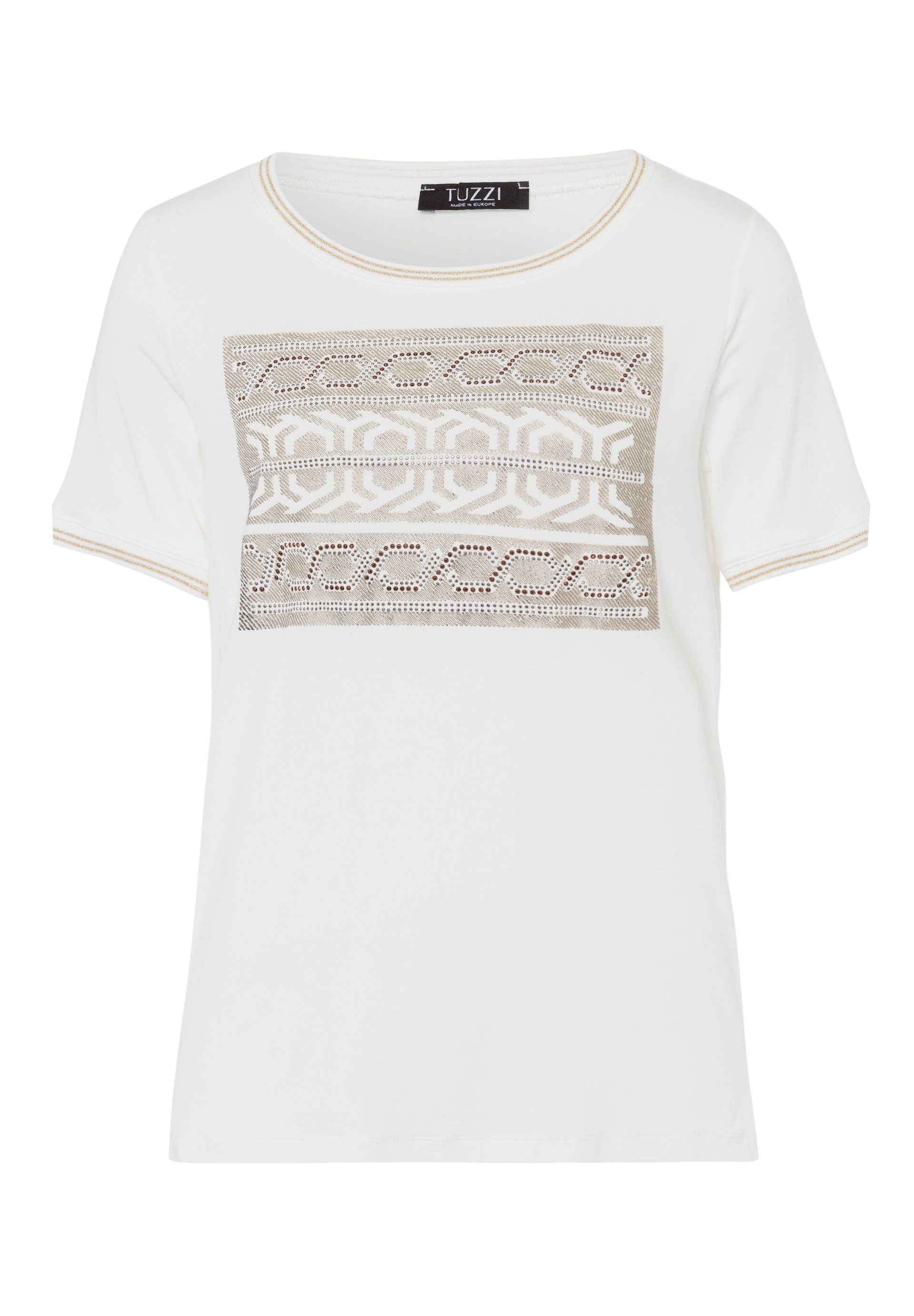 TUZZI T-Shirt mit dezentem Print