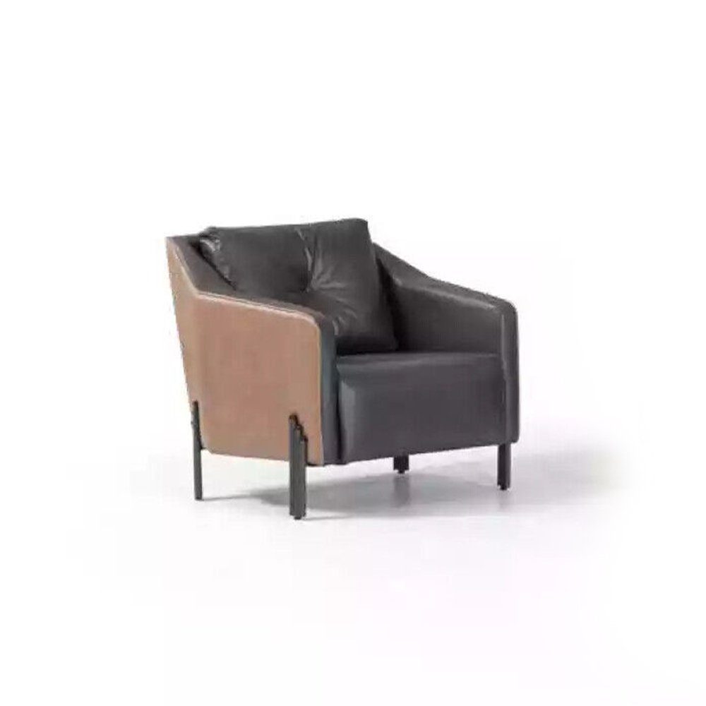 JVmoebel Sessel Sessel Arbeitszimmer Sitz Moderner Design Büro Polstersessel Textil (Sessel), Made In Europe