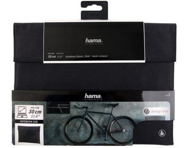 Hama Laptoptasche Notebook-Tasche Sleeve Slide Case Schutz-Hülle, für Laptop 11" bis 11,6" Zoll gepolstert mit Vordertasche für Zubehör