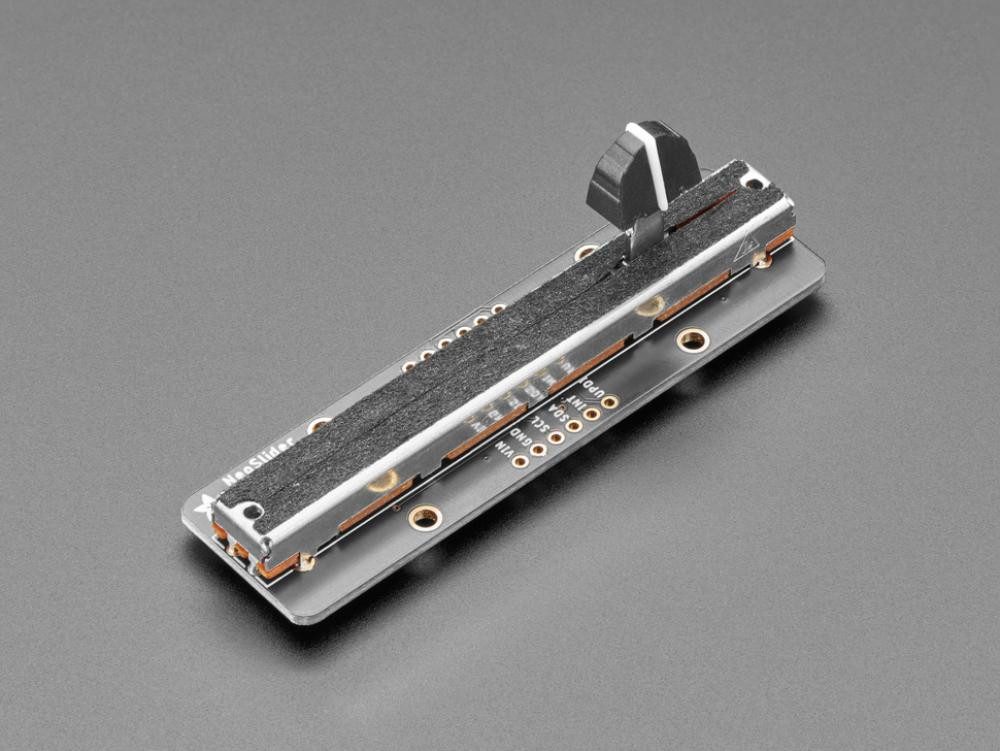 Schalter Adafruit NeoSlider I2C QT Schiebepotentiometer mit 4 NeoPixeln