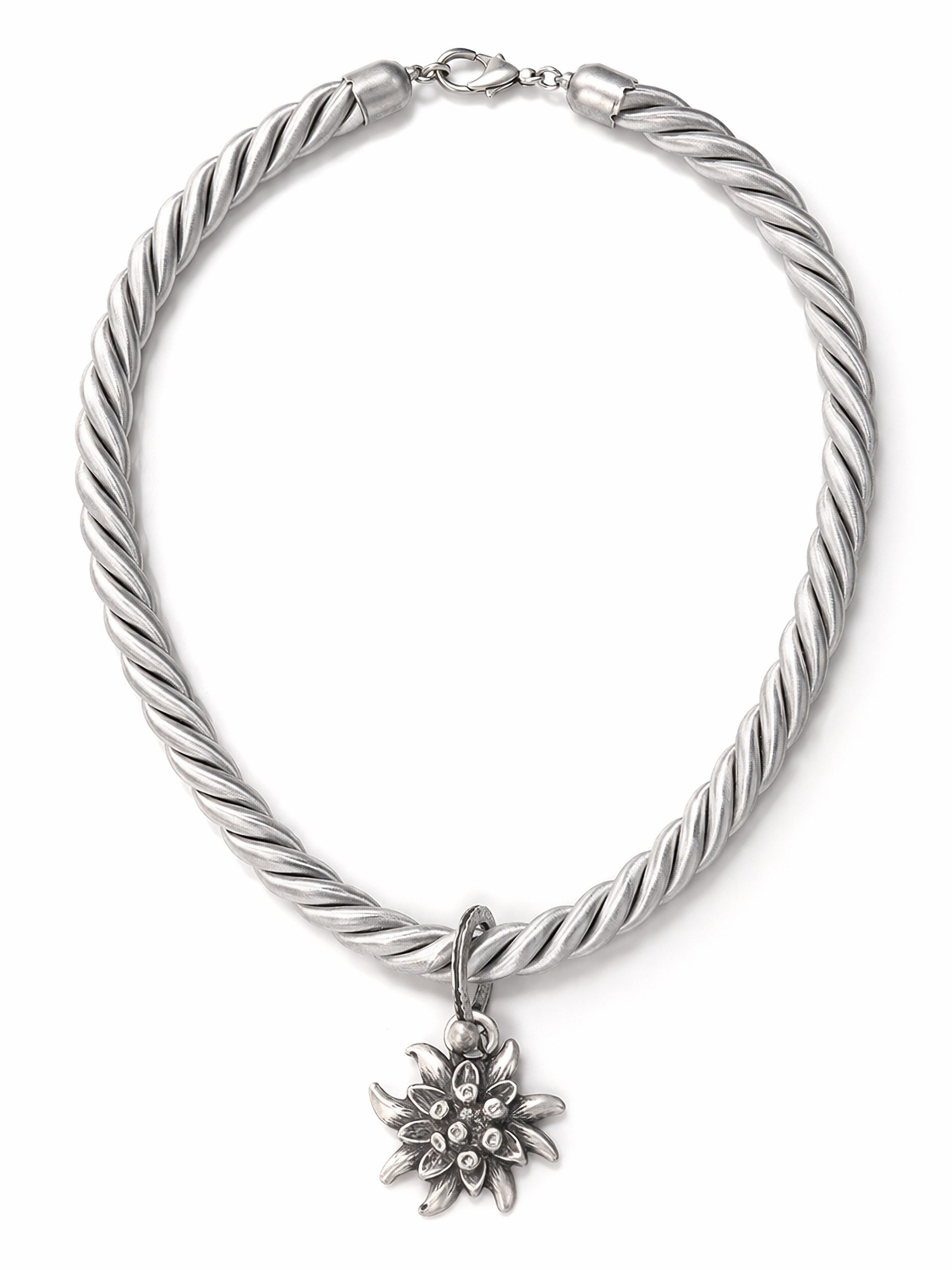 Allgäu Rebell Collier Marlene, mit Edelweißanhänger