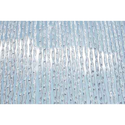 La Tenda Insektenschutz-Vorhang CASA ALBI 2 Streifenvorhang transparent weiß, 90 x 210 cm, PVC - Länge individuell kürzbar