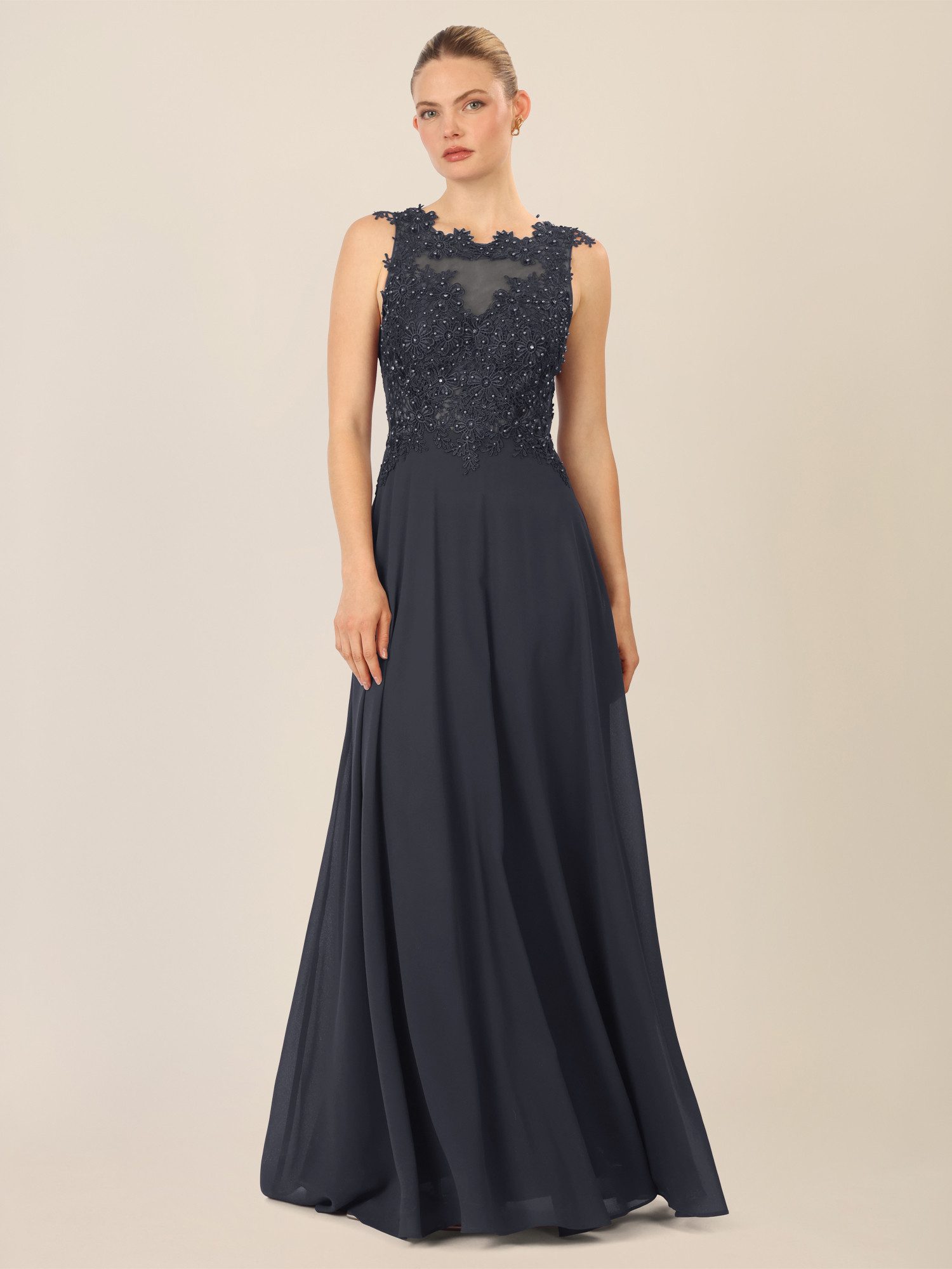 Apart Abendkleid mit floraler Spitze und günstig online kaufen