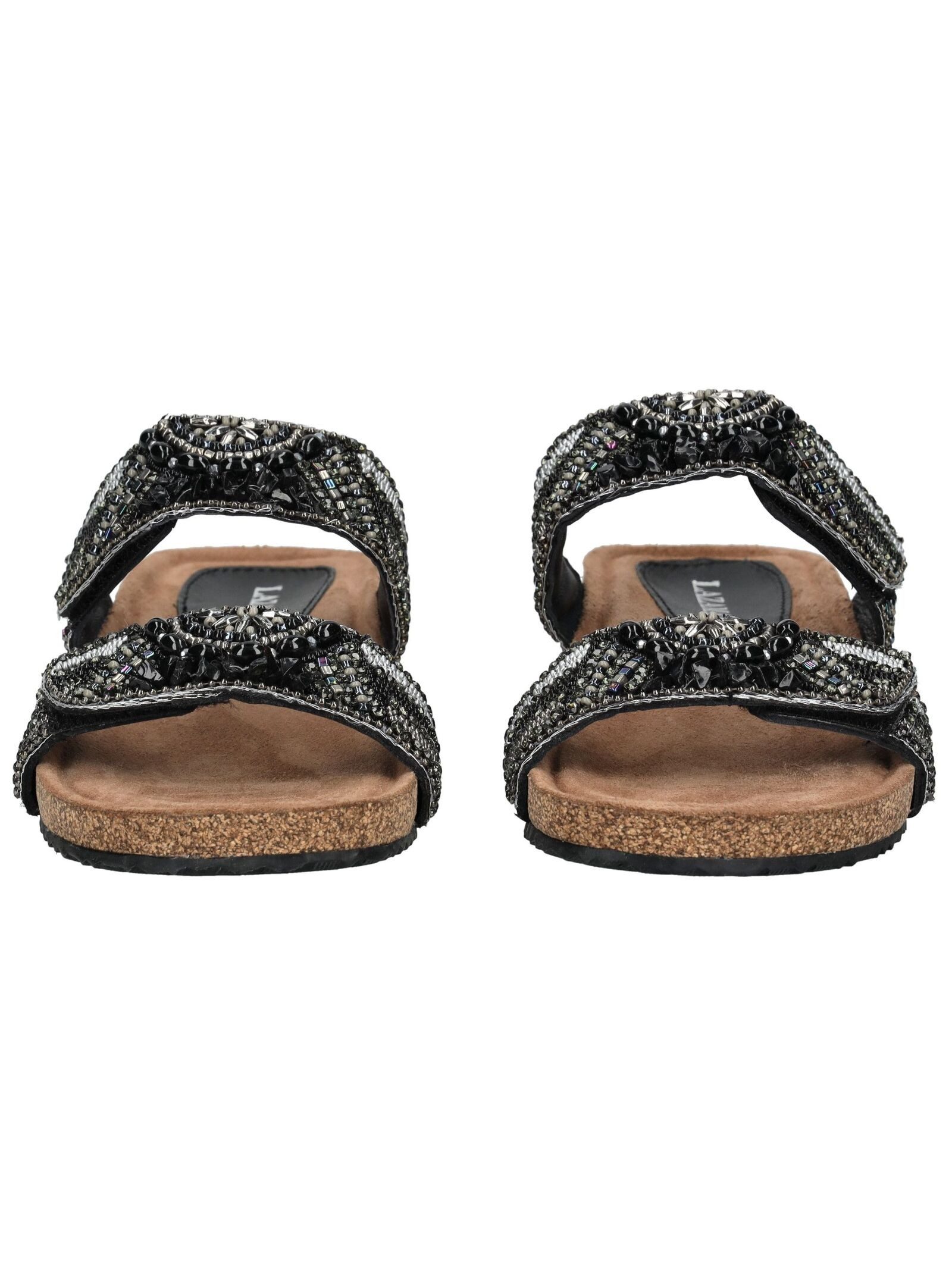 Lazamani Lazamani Pantoletten Leder Pantolette – Bild 3 von 5