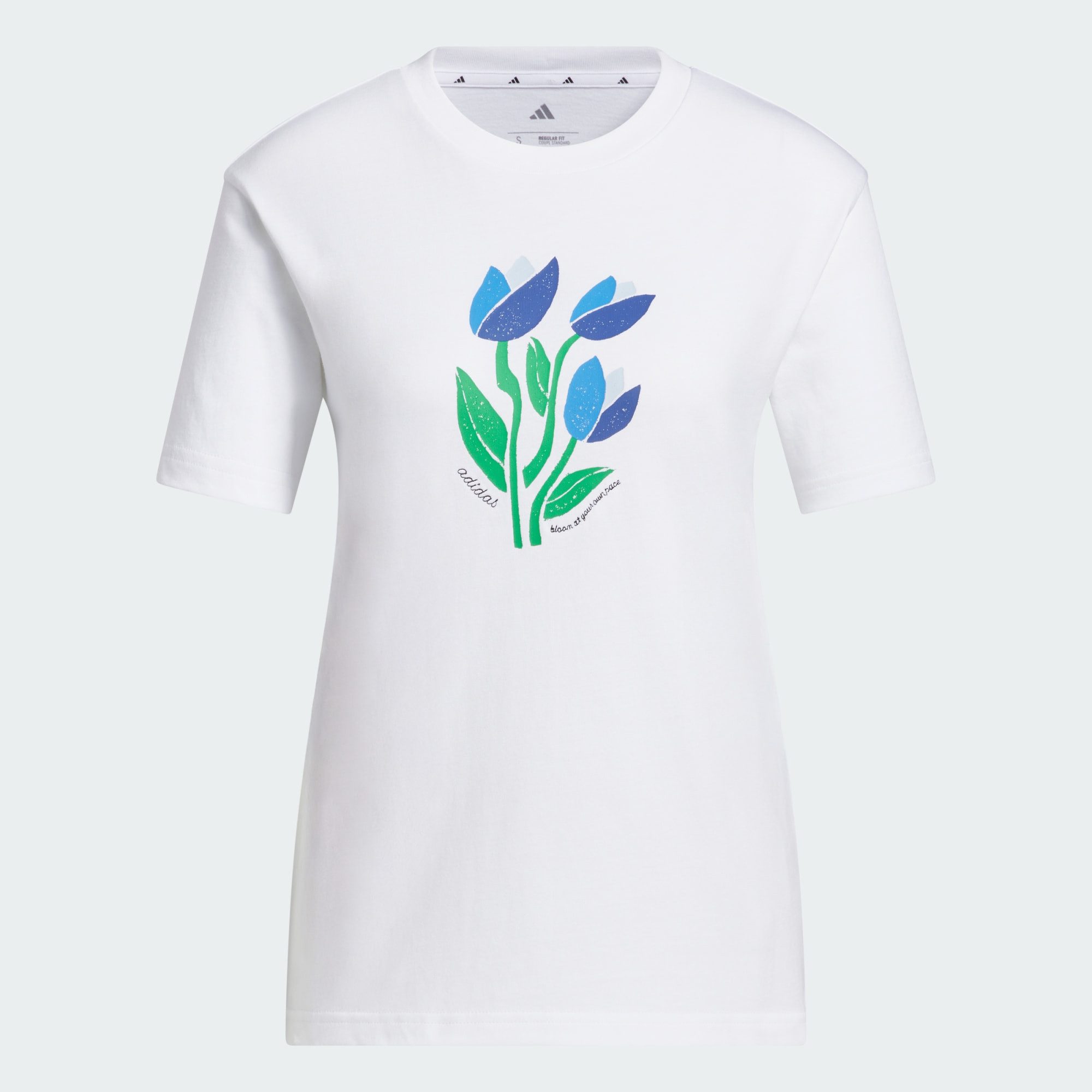 adidas Sportswear T-Shirt BLOOM AT YOUR OWN PACE GRAFIK T-SHIRT (1-tlg)