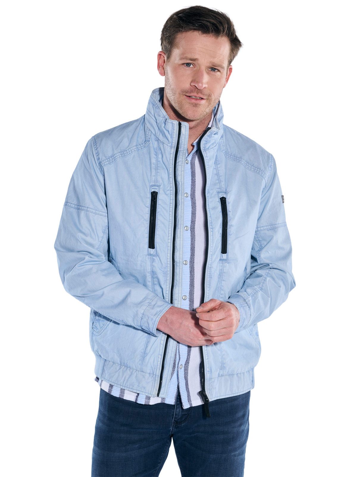 Engbers Kurzjacke Herren Baumwoll-Jacke, Gruen