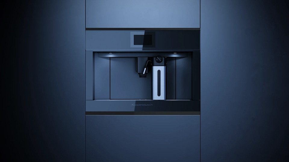 Küppersbusch Einbau-Kaffeevollautomat, Entkalkungsprogramm, 16 Programme, Standby-Modus