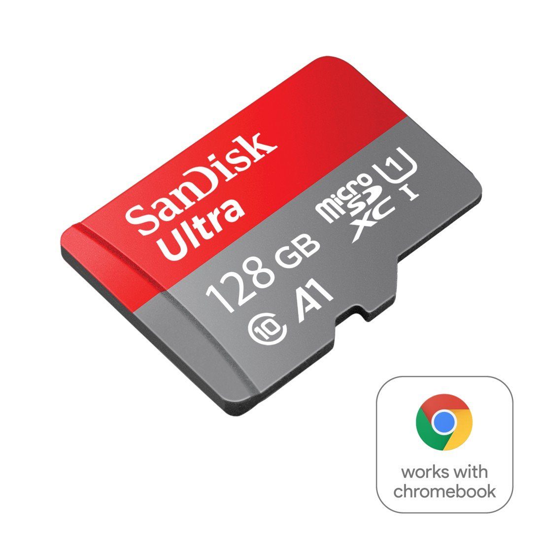 microSDXC Ultra, + SD-Adapter für Chromebooks Speicherkarte