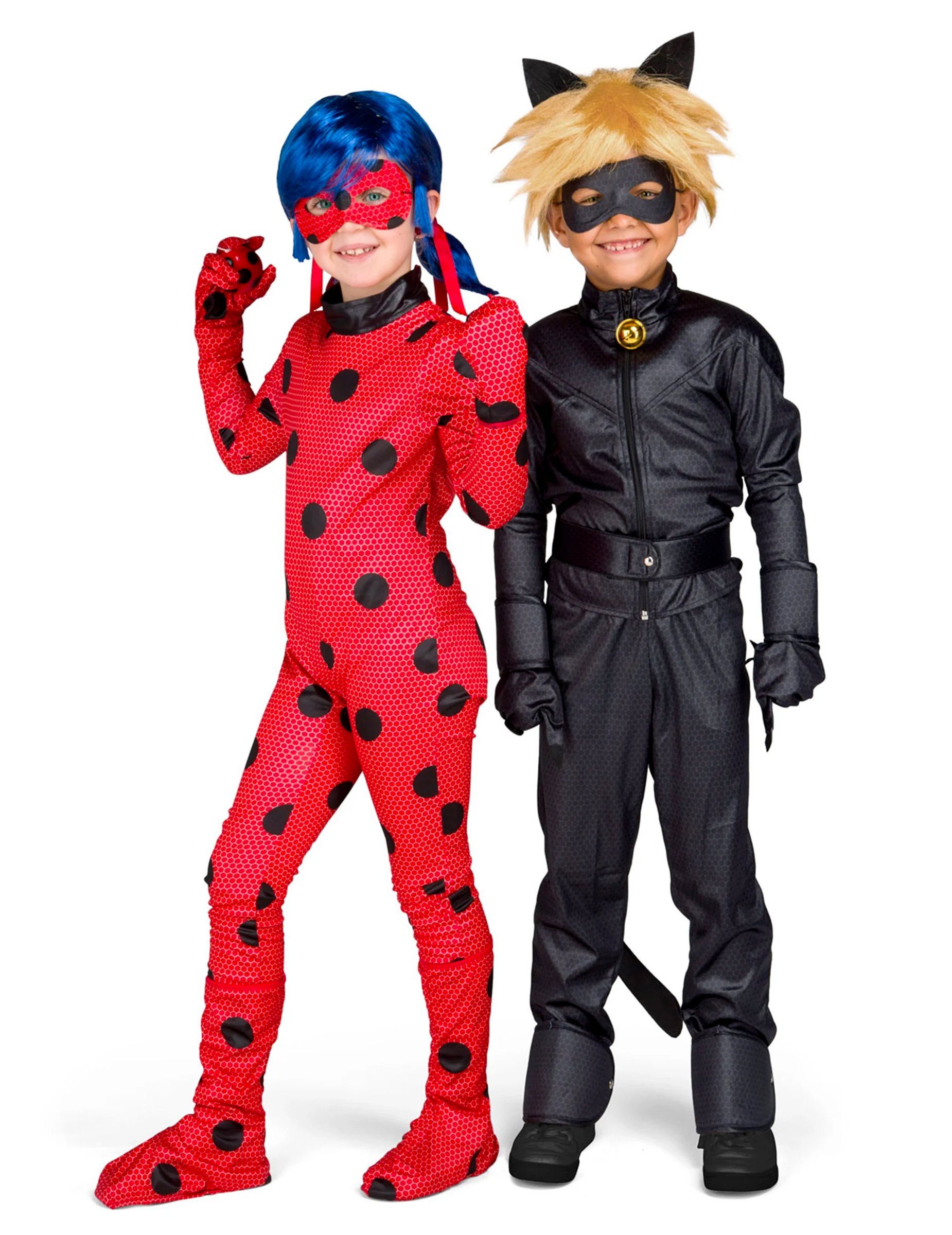 Viving Costumes Kostüm Ladybug-Kinderkostüm Miraculous-Lizenzkostüm rot-schwarz