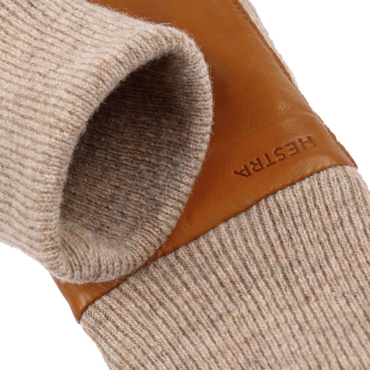 Hestra Lederhandschuhe (1-St) Fingerhandschuhe mit Futter