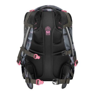 coocazoo Schulranzen Schulrucksack-Set JOKER Bubble Brush 2-teilig (Rucksack, Mäppchen), ergonomisch, Körpergröße: 135 - 180 cm, reflektiert