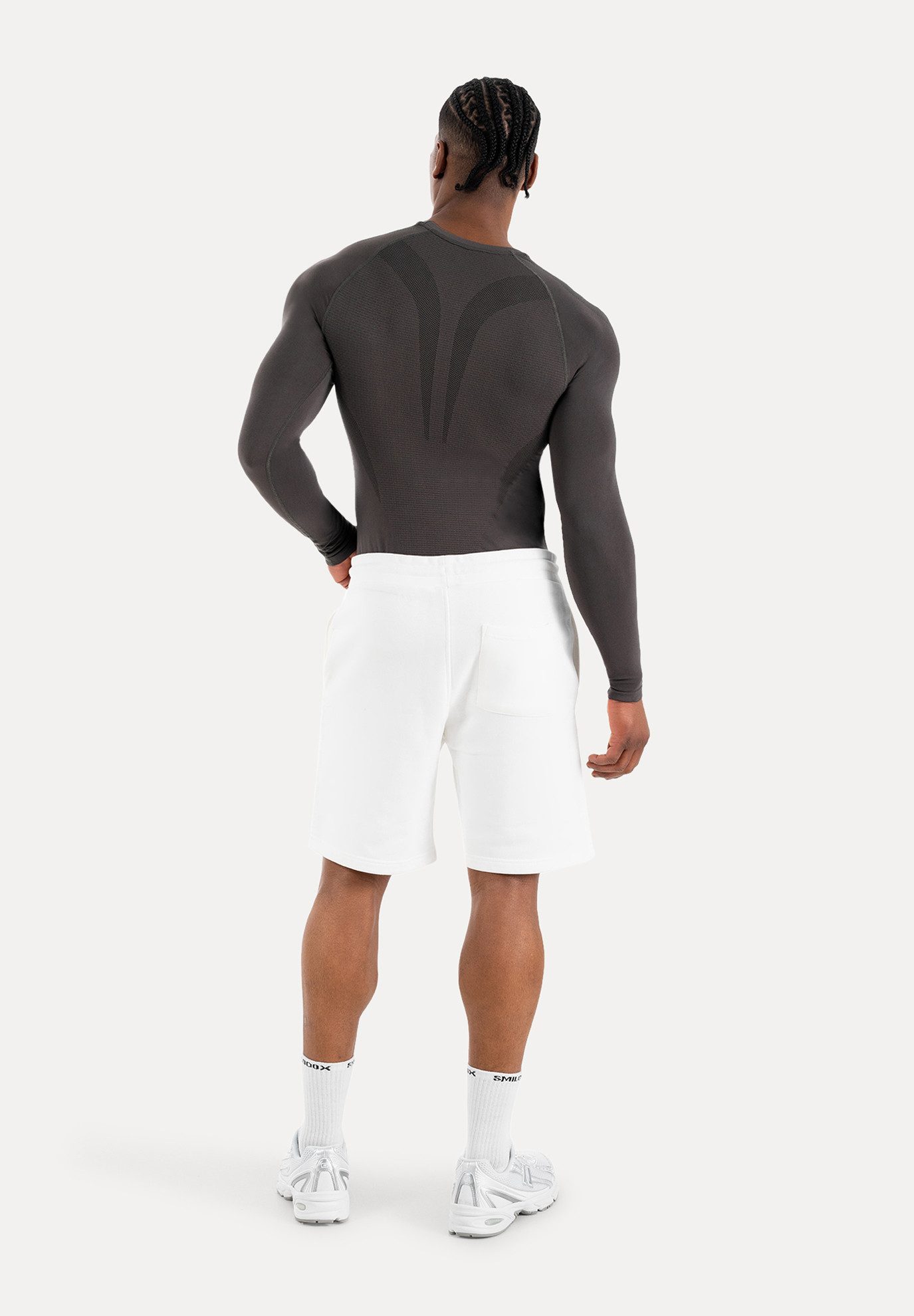 Smilodox Longsleeve Carnos, Compression Shirt Herren, Langarmshirt für Gym & Training Compression Fit, Seamless, atmungsaktiv, Body Mapping, Stretch