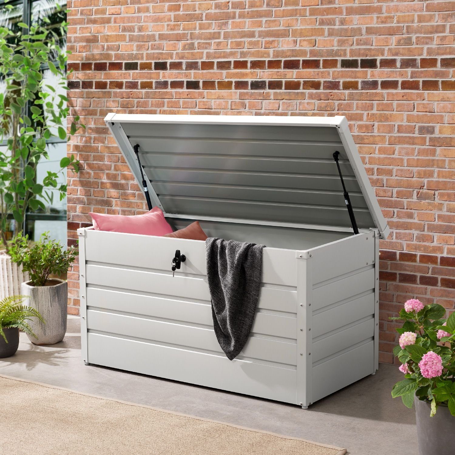 Juskys Gartenbox Limani, einfacher Aufbau, zeitlose günstig online kaufen
