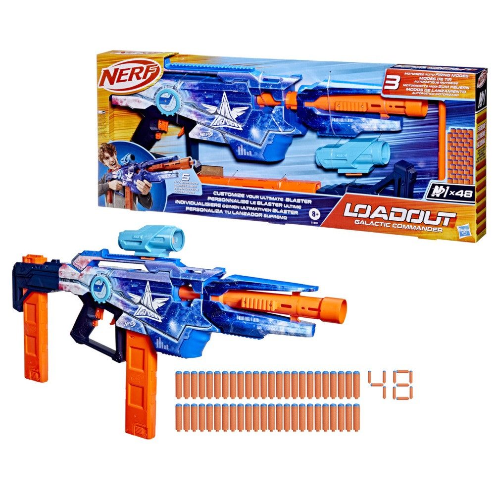 Nerf Blaster NERF Loadout Galactic Commander Blaster inkl. 48 N1 Darts
