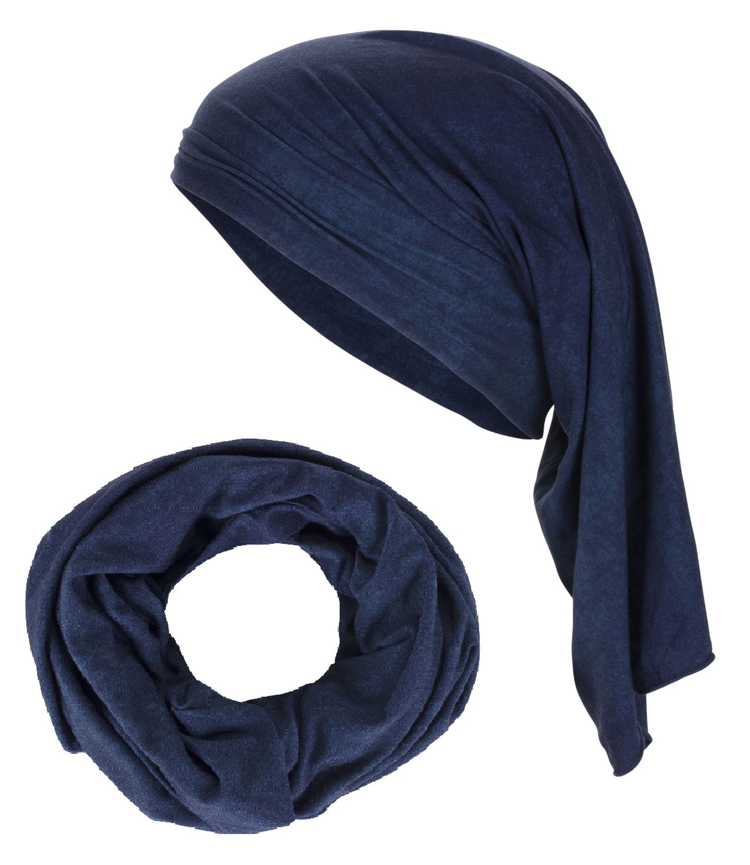 Fashy Turbanmütze Fashy - Kopfbedeckung Halstuch Stirnband Turban Tuch Mütz günstig online kaufen