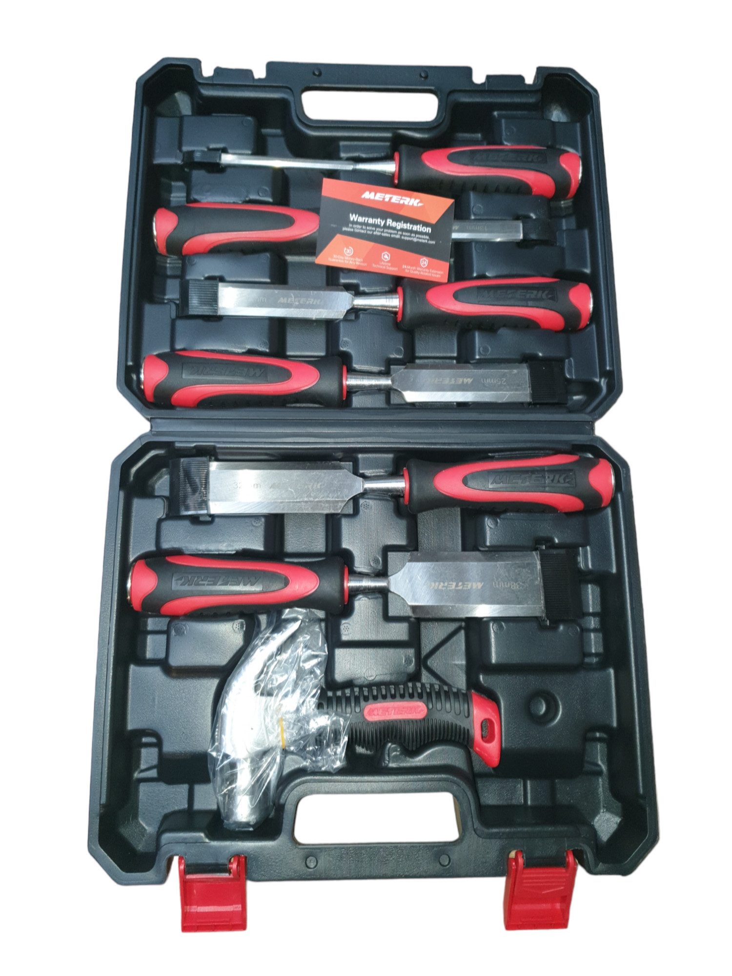 Preis-Shop24 Долотоsatz Meterk Wood CHISEL Schnitzwerkzeug Holzbearbeitung 8 tlg.