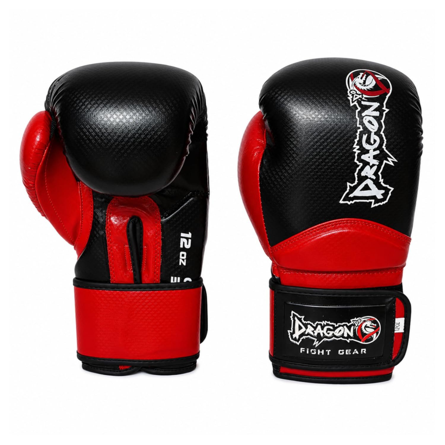 DragonDo Boxhandschuhe Trainingshandschuhe Carbon für Damen & Herren – Profi Muay Thai