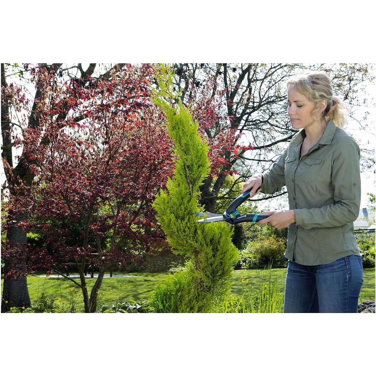 GARDENA Heckenschere PrecisionCut, Messerlänge 18 cm