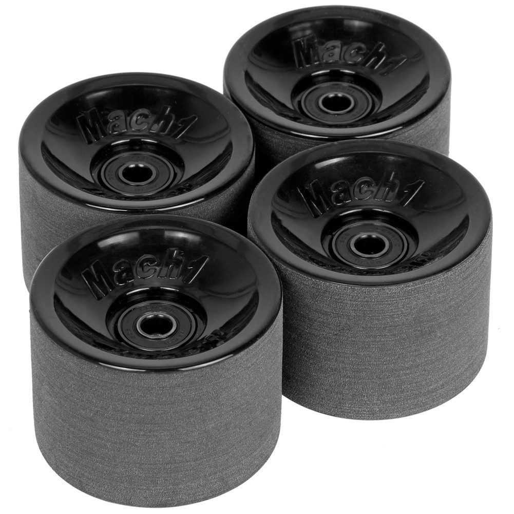 Mach1 Longboard-Rolle 4x Longboard Rollen 70x51mm 80A inkl. Keramic Kugellager ceramic