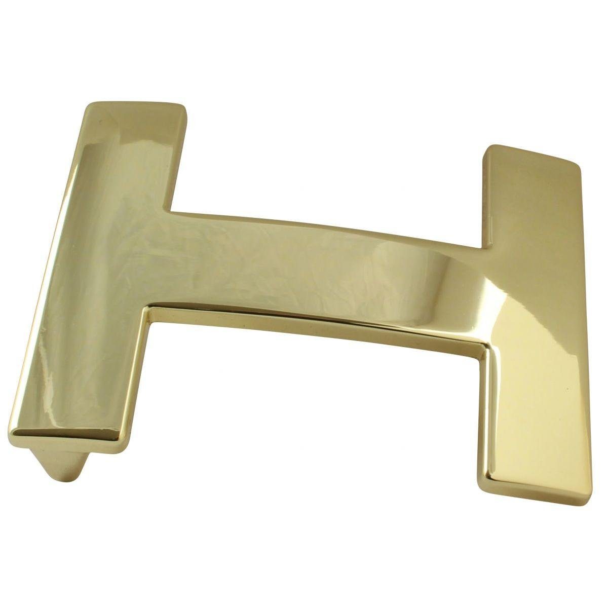 BELTINGER Gürtelschnalle Hestia Gold Wechselschließe - 3,0 Gürtel - 30mm 3cm Gürtelschließe Glänzend bis cm