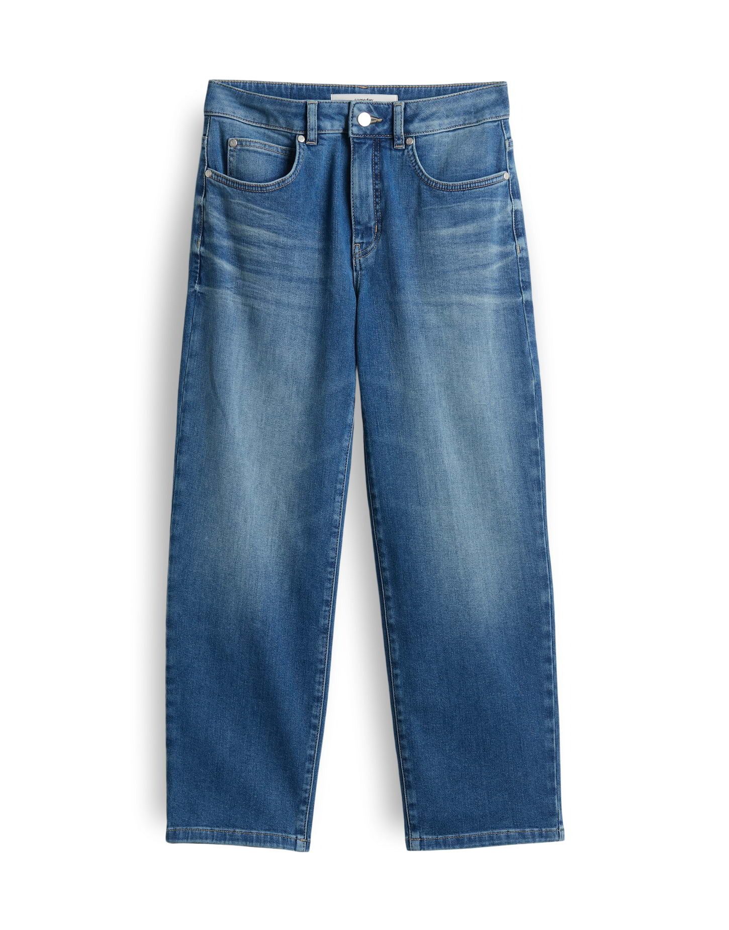 someday Relax-fit-Jeans CORAH ICONIC aus nachhaltigem Cotton Mix Mid Rise Mid Rise,Relaxed Fit,Cropped