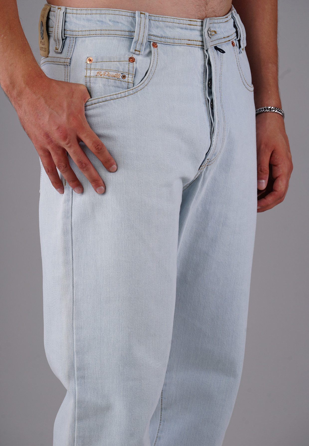 PICALDI Jeans 5-Pocket-Jeans Zicco 473 Everest (1-tlg) Relaxed Karotten-Schnitt