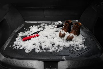 Trimak Auto-Fußmatte, Trimak Kofferraumwanne für VW Caddy V ab 2020 Kofferraummatte