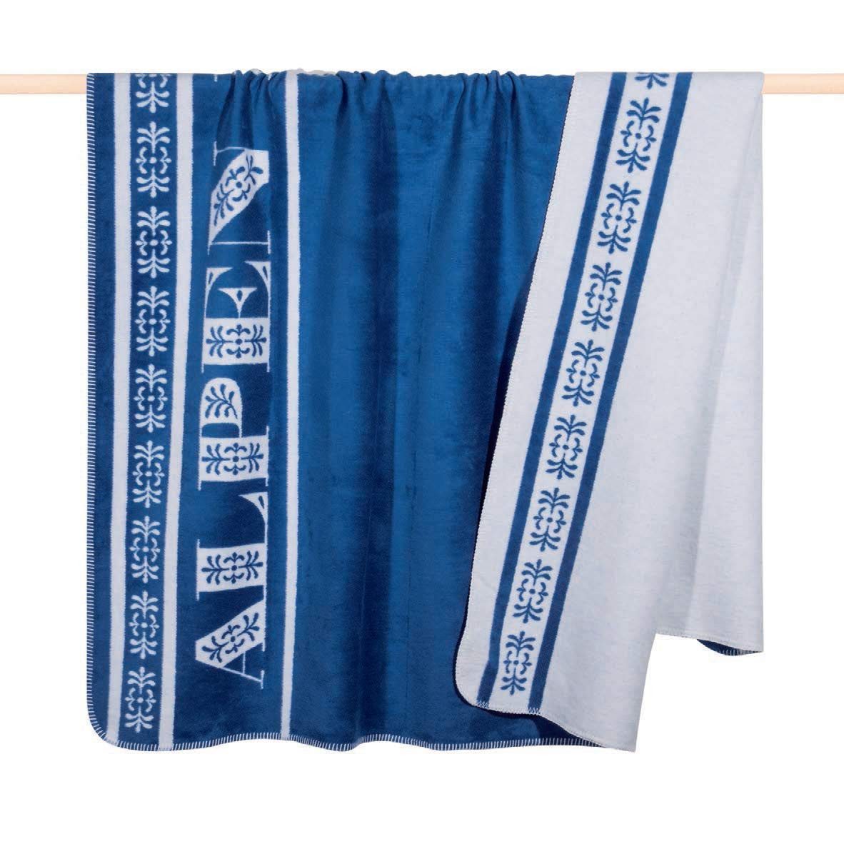 Wohndecke pad ALPS Decke 150x200 blue, Dekomiro