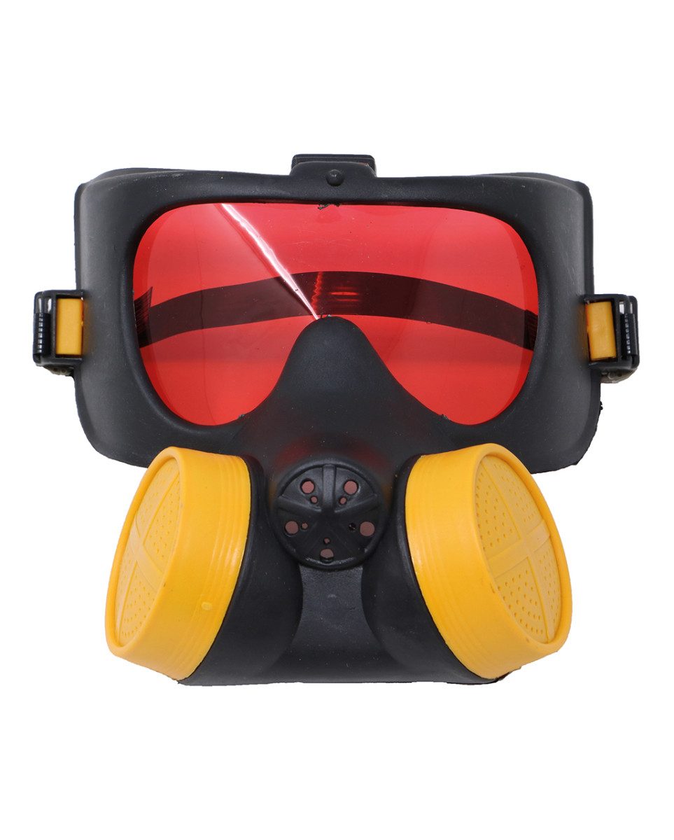 Horror-Shop Zombie-Kostüm Atemschutz Gasmaske für Seuchenschutz Kostüme