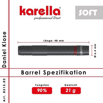 Karella Softdarts Softdart Daniel Klose, 90% Tungsten - 21g