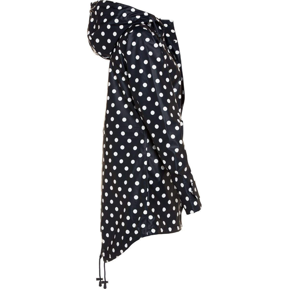 BMS Regenmantel >> HafenCity Coat Hamburger Design << mit Kapuze