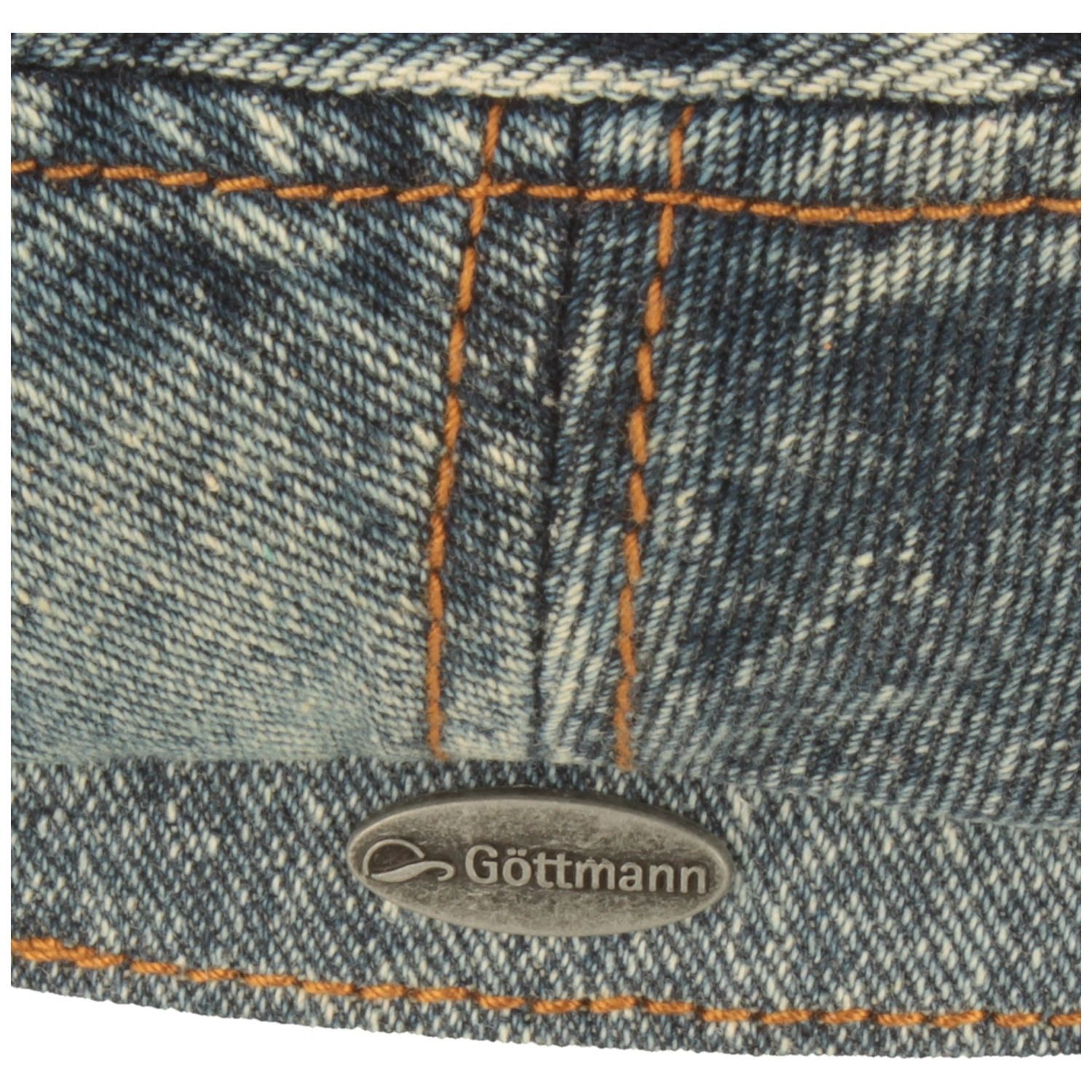 Göttmann Schiebermütze Elbseegler "Newport" in Vintage Jeans Look