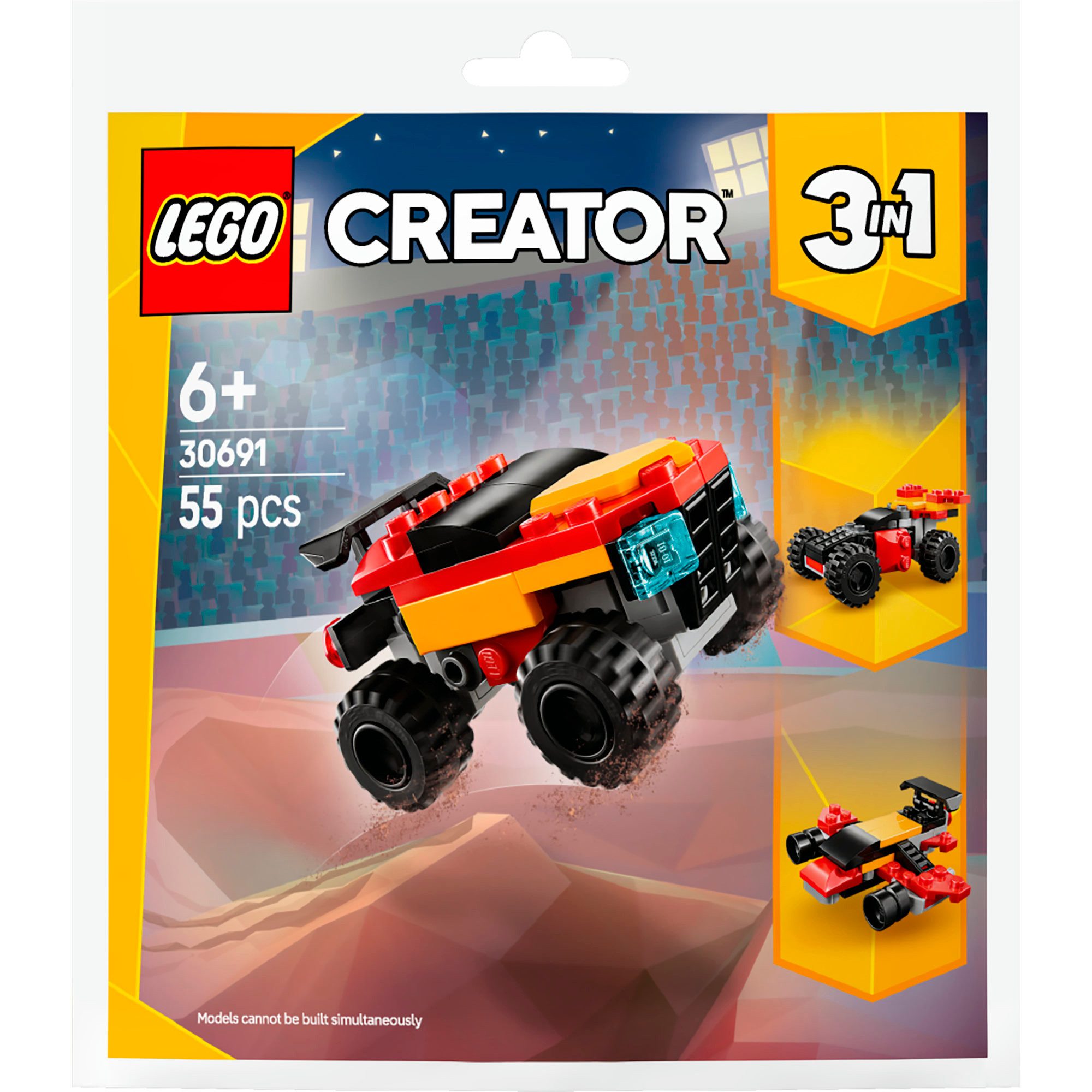 LEGO Creator 3-in-1 Mini-Monstertruck, Spielbausteine