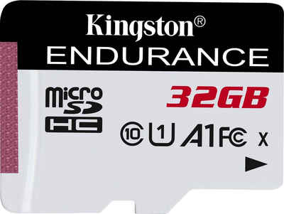 Kingston »HIGH-ENDURANCE microSD 32GB« Speicherkarte (32 GB, UHS-I Class 10, 95 MB/s Lesegeschwindigkeit)