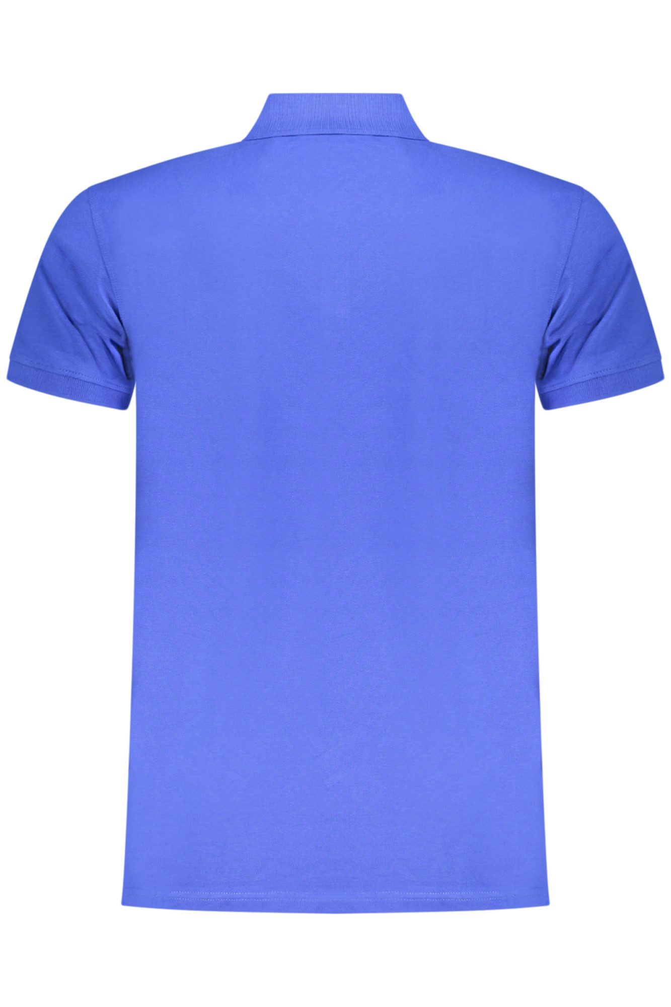 ICEBERG Poloshirt Kurzarm Herren Polo Blau mit Dreieck & Relieflogo -