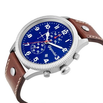 Gigandet Chronograph Red Baron V, Mineralglas, Chronograph, Datumsanzeige