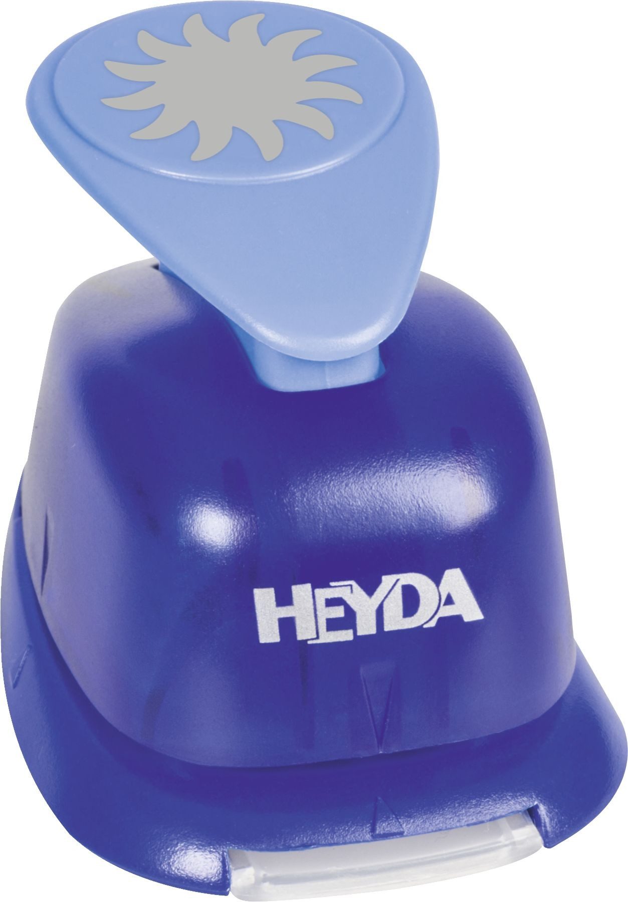 Heyda Motivstanzer Motivstanzer für Karton bis 220g/qm groß Sonne ca. 25x25mm