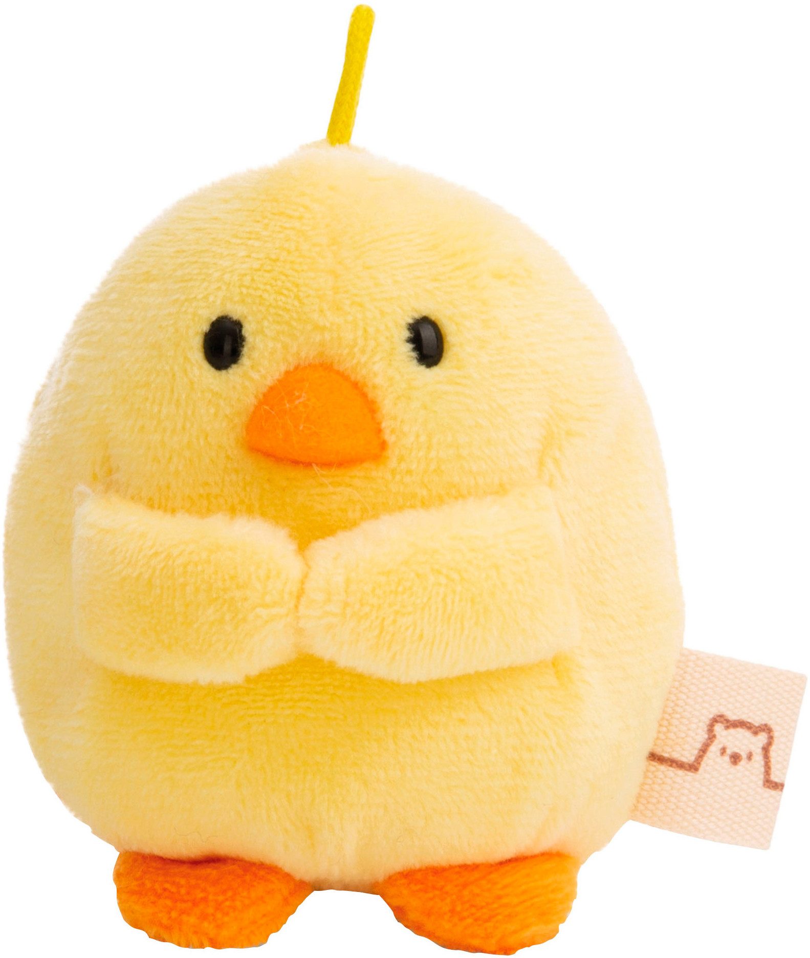 Nici Kuscheltier mymochi, Set Küken Tschieps 8 cm mit Chilisoße und Hähnchenkeulekostüm