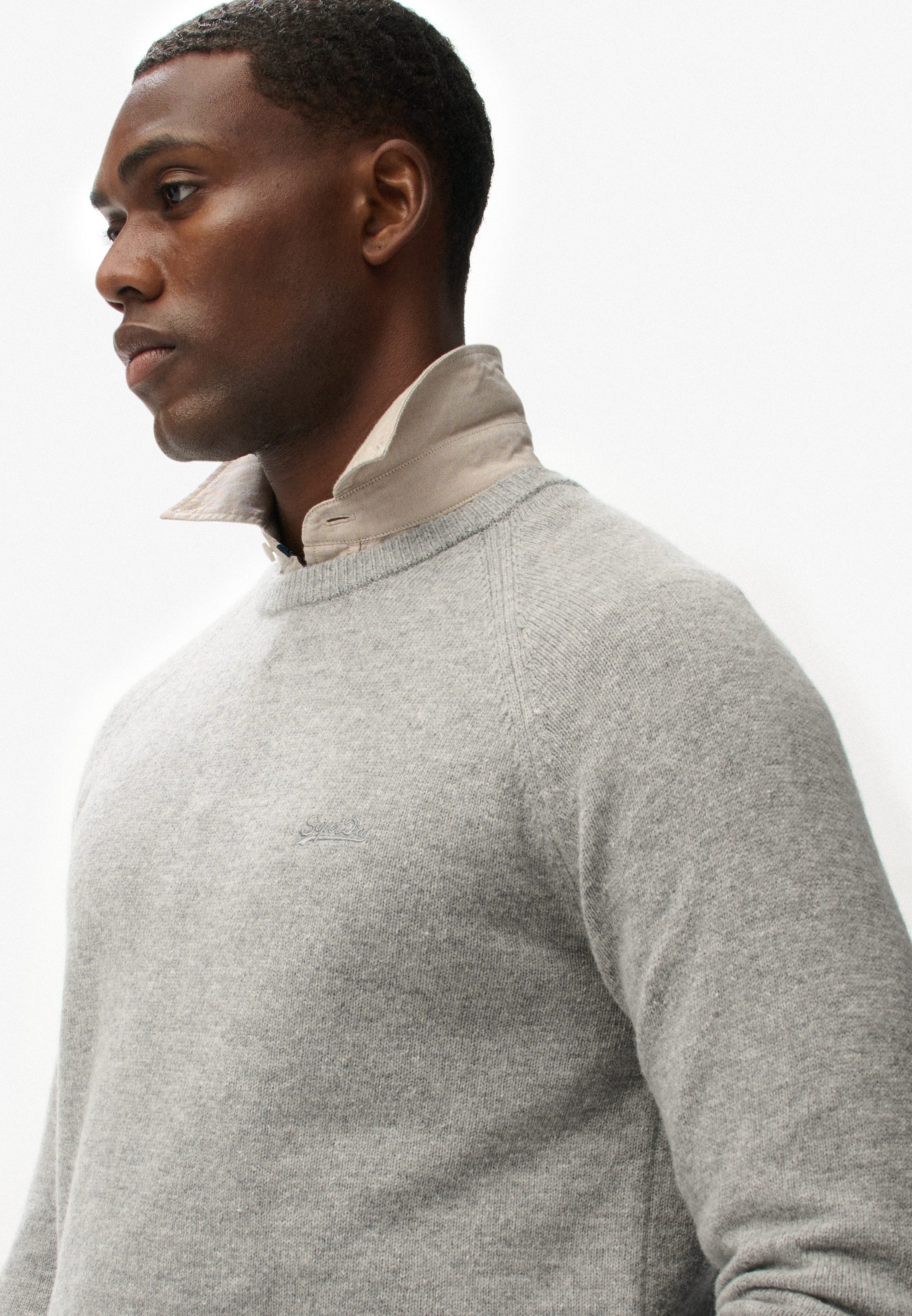 Superdry Strickpullover WOOL BLEND JUMPER