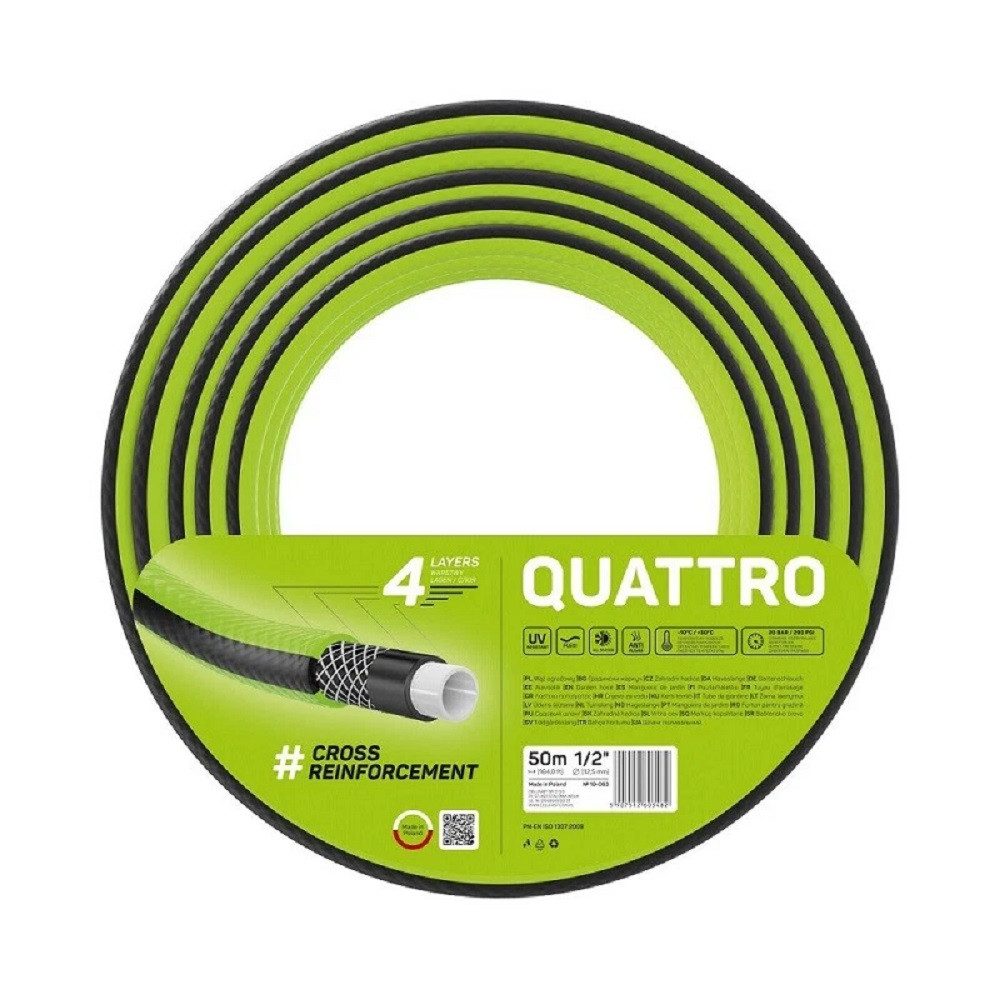 Cellfast Pflanzkübel Cellfast Gartenschlauch QUATTRO 1/2" 50 m
