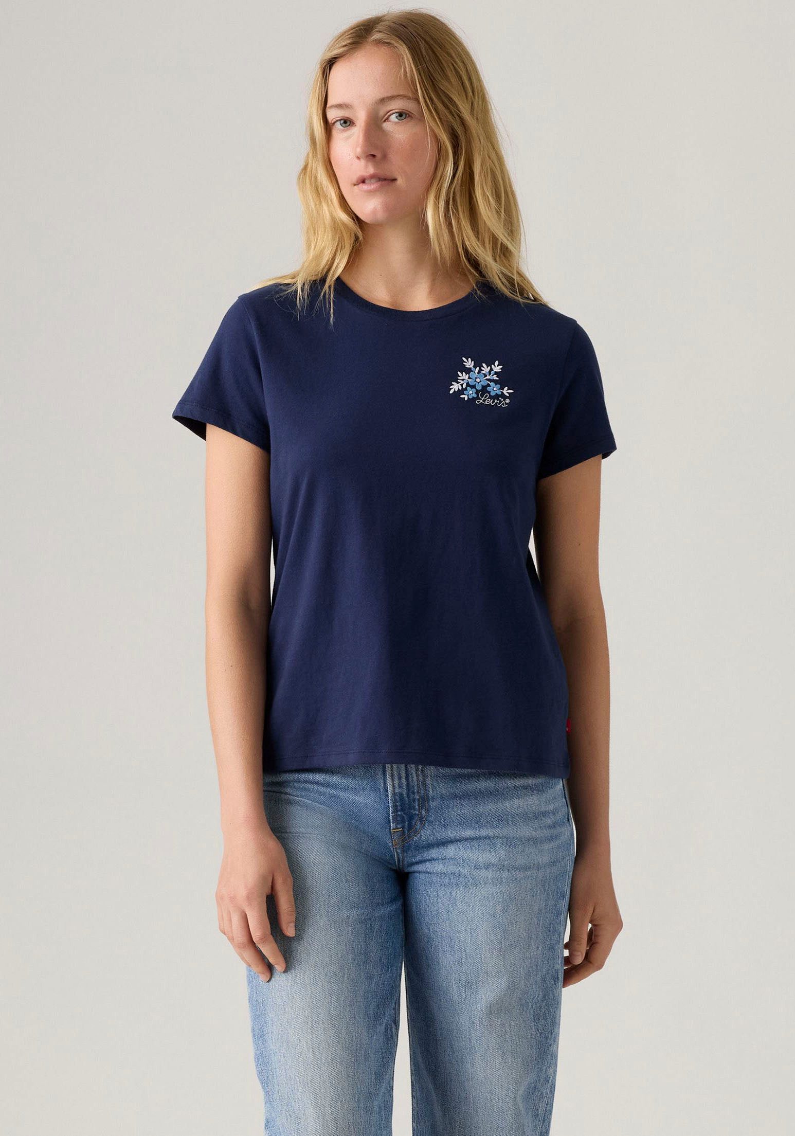 Levi's® T-Shirt THE PERFECT TEE mit Batwing-Logoprint günstig online kaufen
