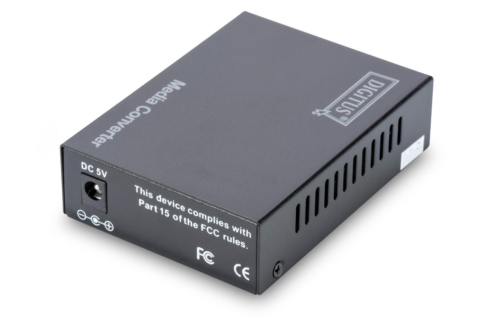 Digitus PC-Lüfter Hub Gigabit Medienkonverter, RJ45 / SFP