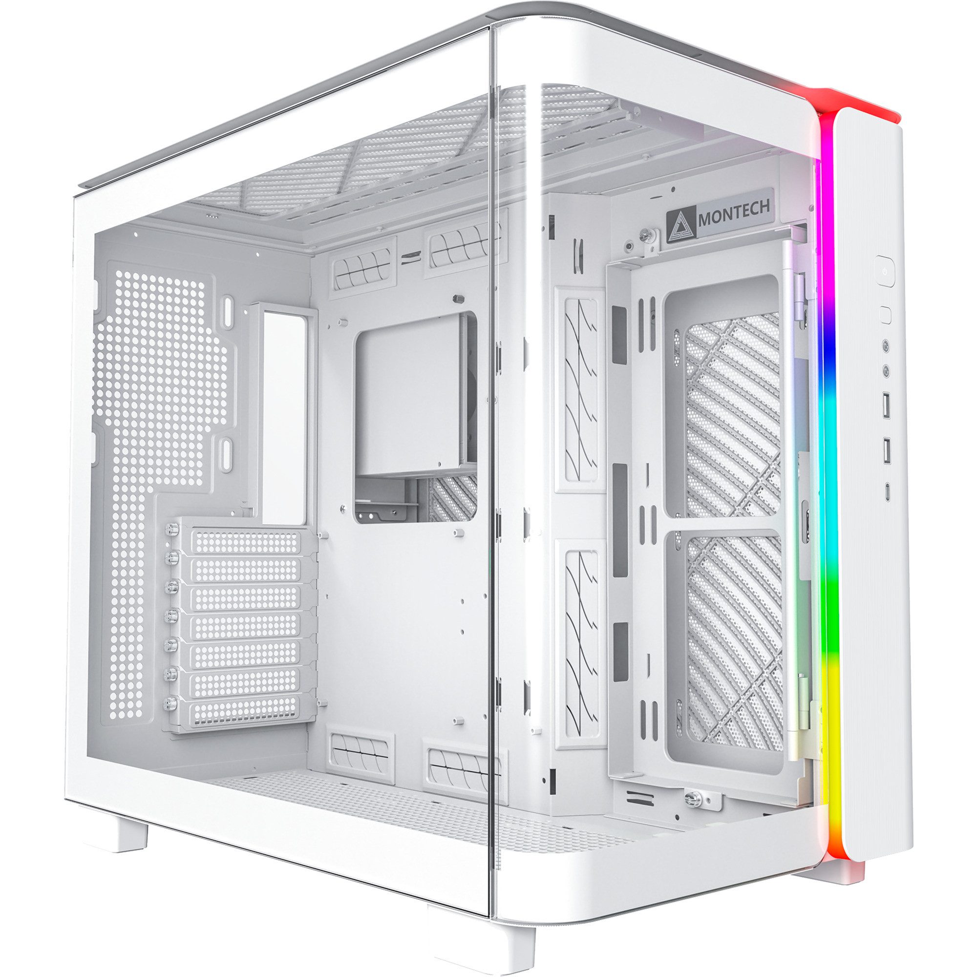 PC-Gehäuse Montech KING 95, Tower-Gehäuse, (Tempered Glass