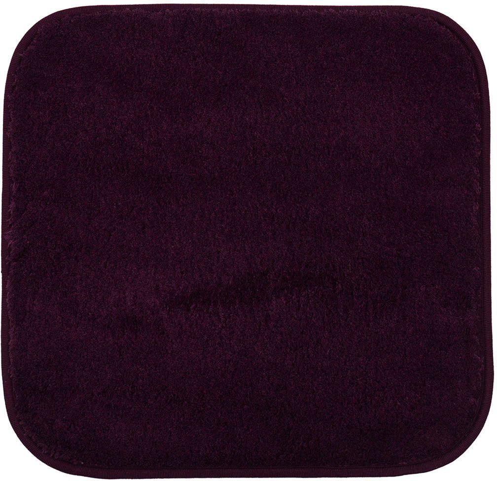 Gözze Badematte Rio Premium, Höhe 18 mm, rutschhemmend beschichtet, schnell trocknend, fußbodenheizungsgeeignet, Polyester, rechteckig, Badteppich, Uni Farben, waschbar, rechteckig & rund erhältlich